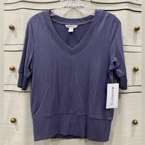 NWT Athleta Step Forward Sweatshirt Tee Size XS